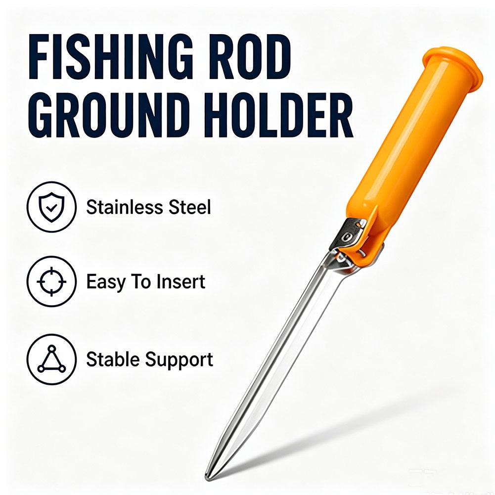 Fishing Rod Surf - Suporte Multifuncional Dobrável para Vara de
