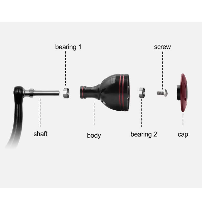 Shimano Reel Sienna - Botão de Potência de 30mm para