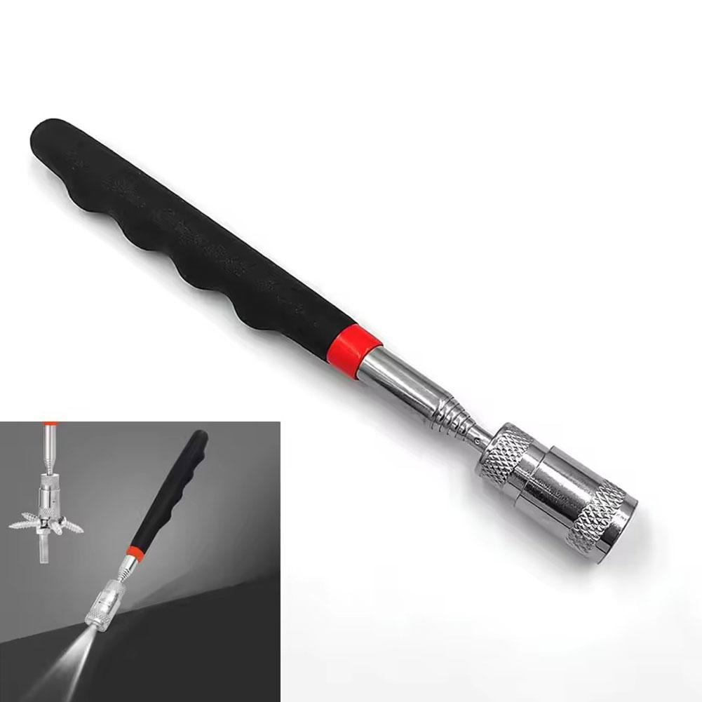 Fishing Rod Travel - Caneta Magnética Telescópica com Luz LED,
