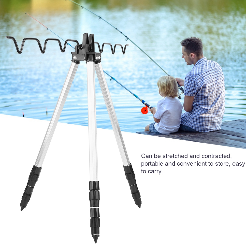 Fishing Rod Casting - Suportes de Tripé para Varas de