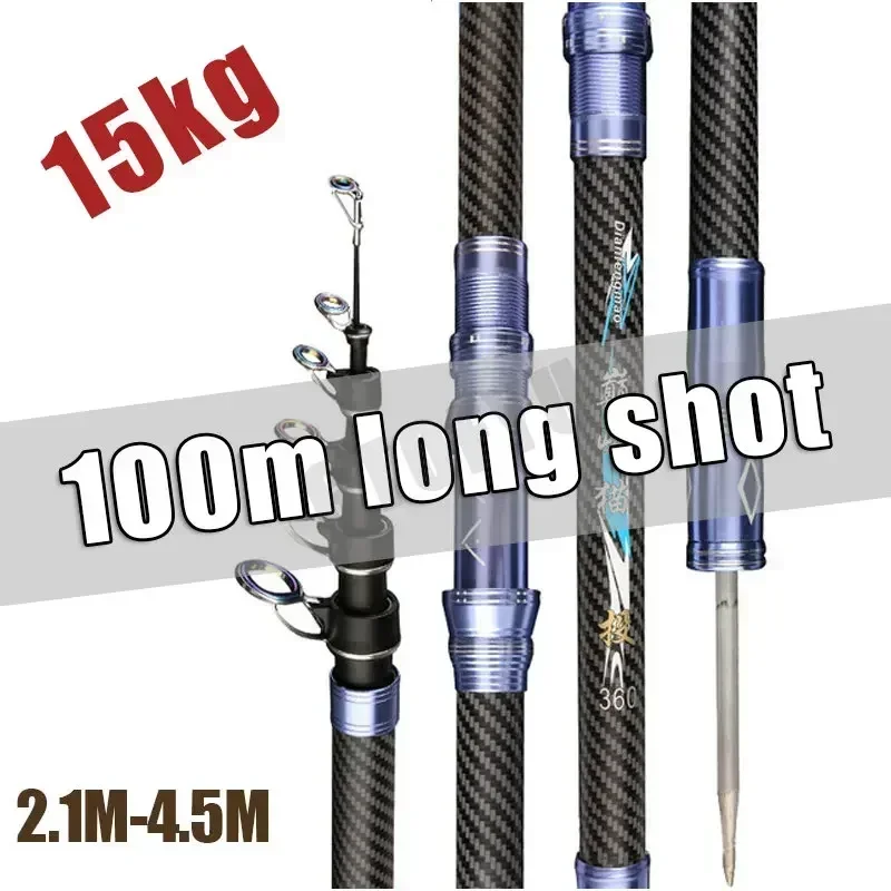 Fishing Rod Surf - Melhor vara de pesca rotativa portátil