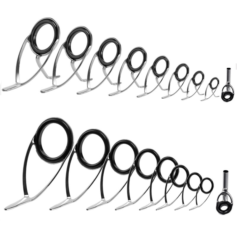 Fishing Rod Spinning - 9 pçs guia de vara de