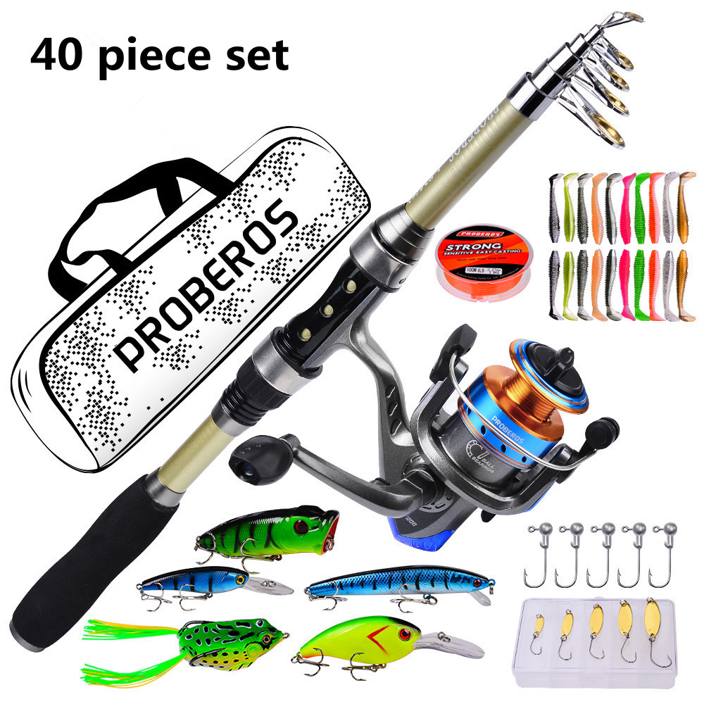 Conjunto de 40 Peças de Novas  - Fishing Rod Fly avaliação e preço