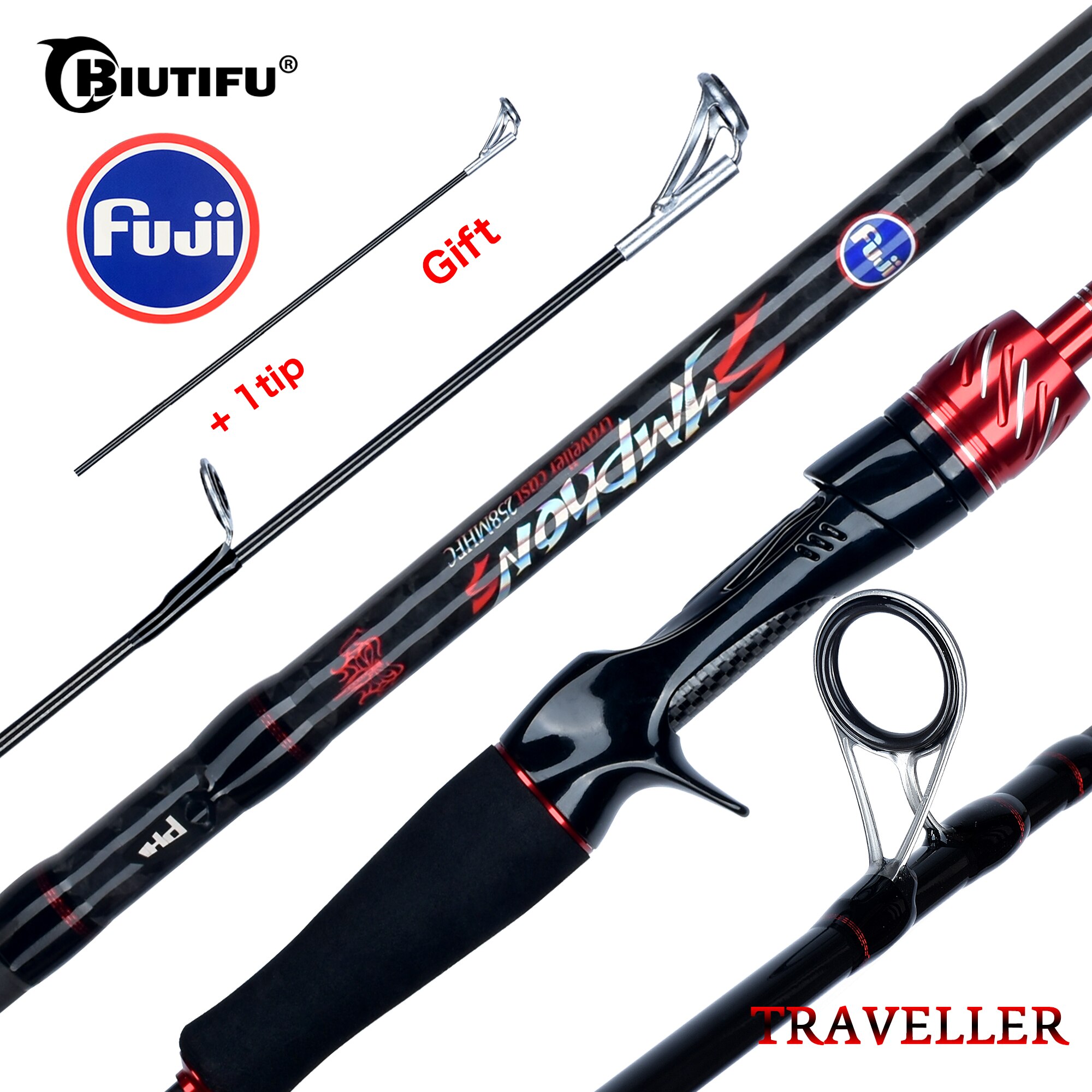 BIUTIFU Viajante Spinning Cast - Fishing Rod Ice avaliação e preço