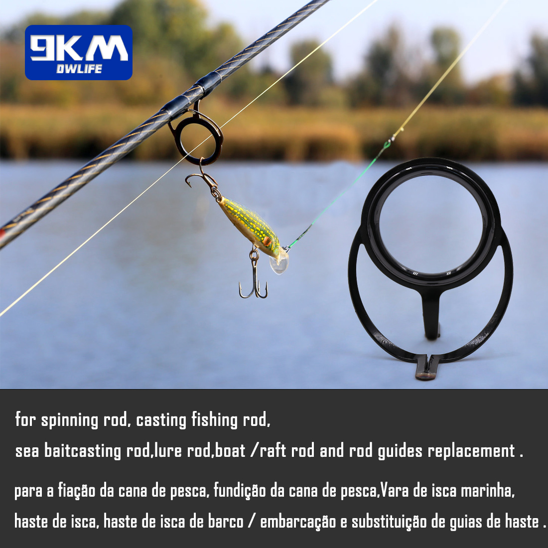 Kit de reparo de vara de pesca - Fishing Rod Repair Kit avaliação e preço