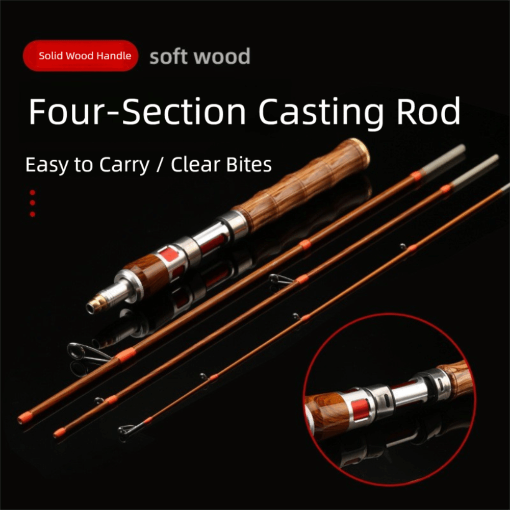 2025 4 seções fiação vara de p - Fishing Rod Carbon Fiber avaliação e preço