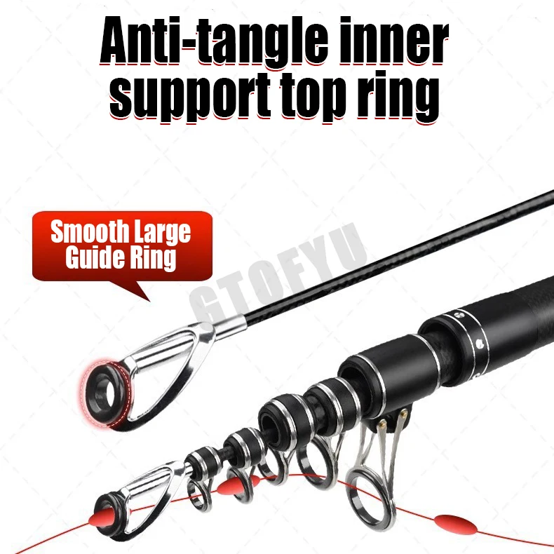 Vara de Pesca Telescópica de C - Fishing Rod Surf avaliação e preço