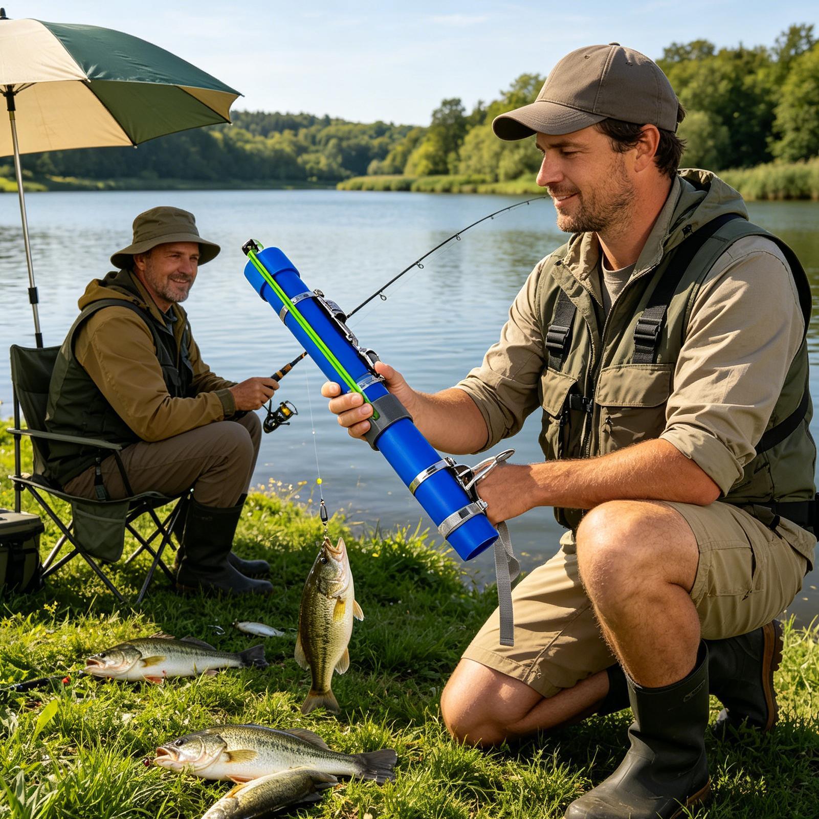 Vara de Pesca com Catapulta e  - Fishing Rod Spinning avaliação e preço