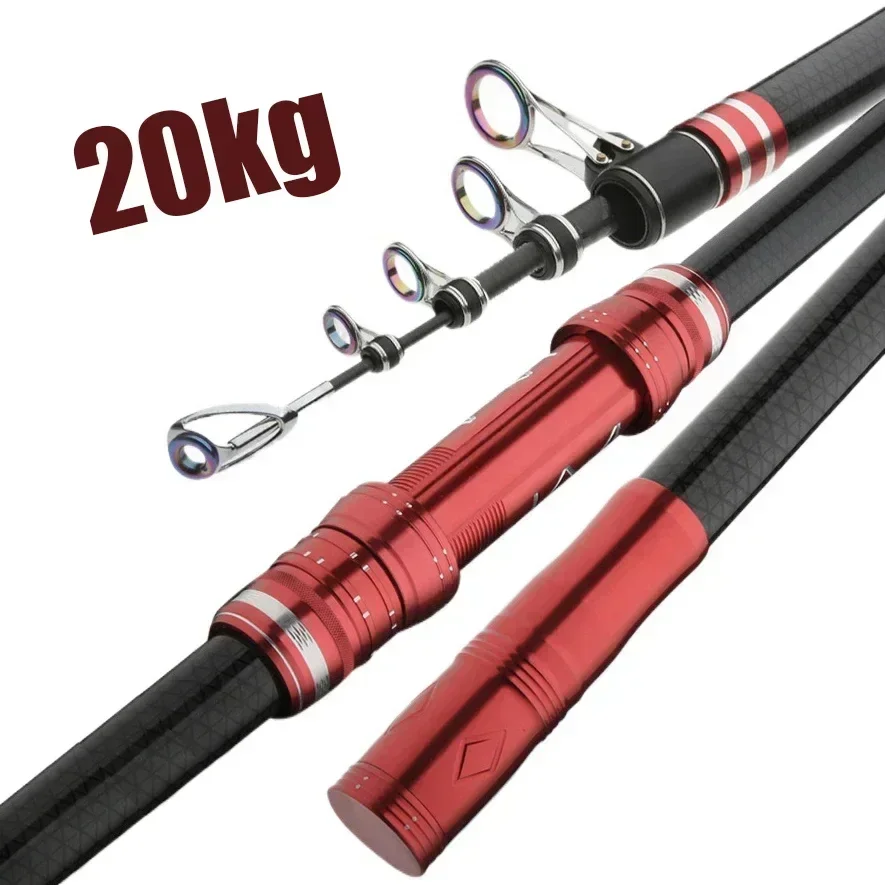 Vara de pesca telescópica, 2.7 - Fishing Rod Surf avaliação e preço
