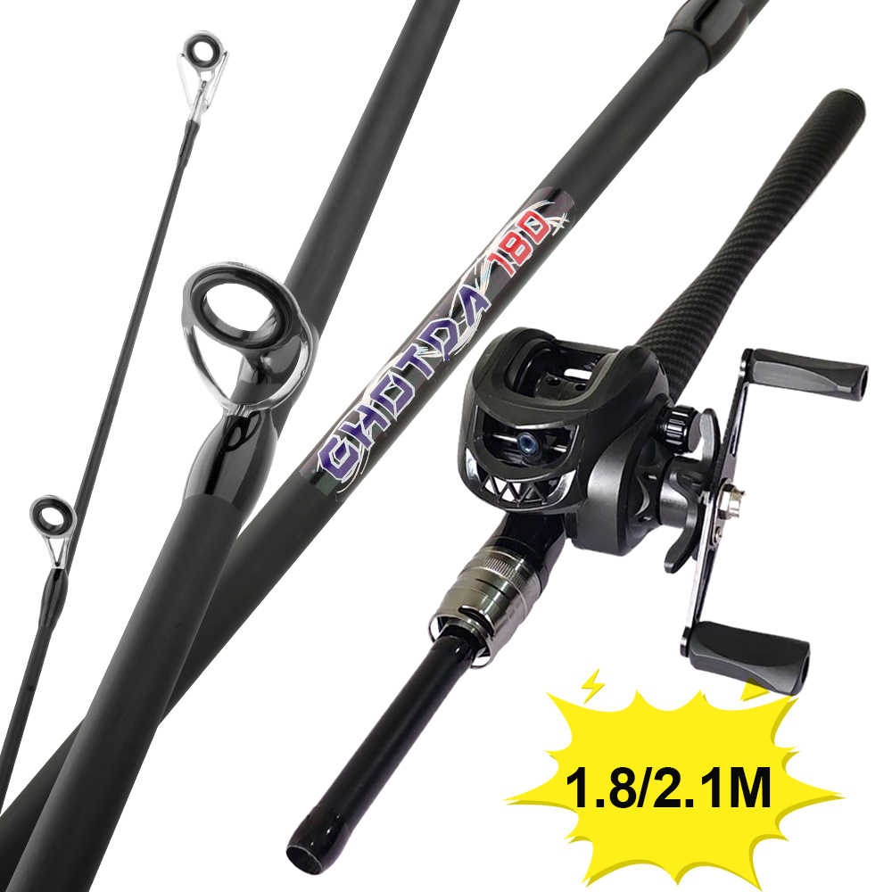 Conjunto de Pesca com Vara e C - Fishing Rod Combo avaliação e preço