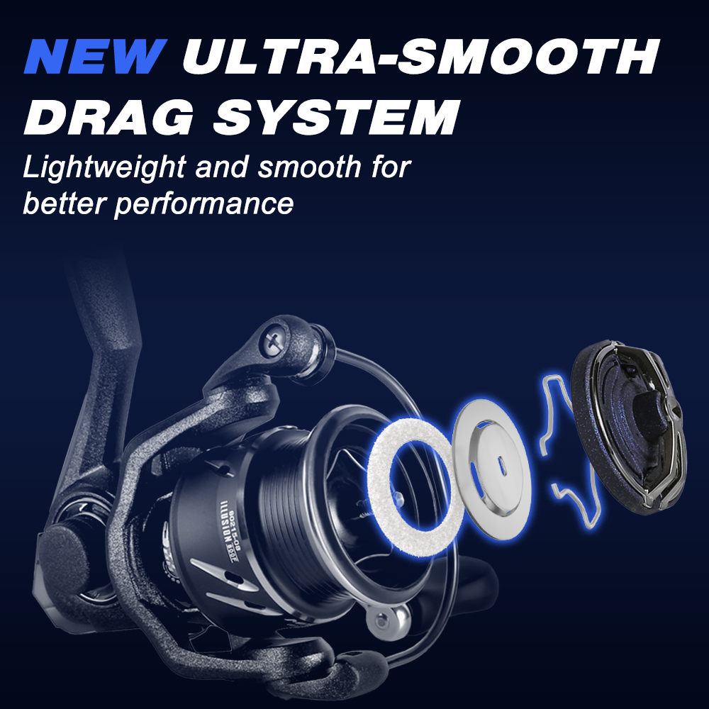 Mifine ILLUSION Carretel de pe - Kastking Reel Zephyr avaliação e preço
