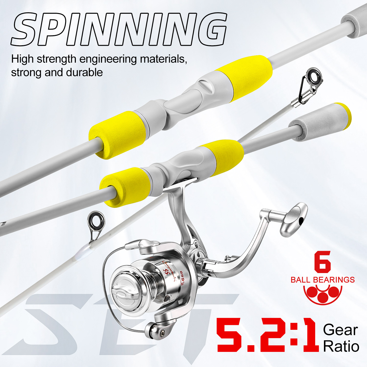 Sougayilang vara de pesca gira - Fishing Rod Spinning avaliação e preço